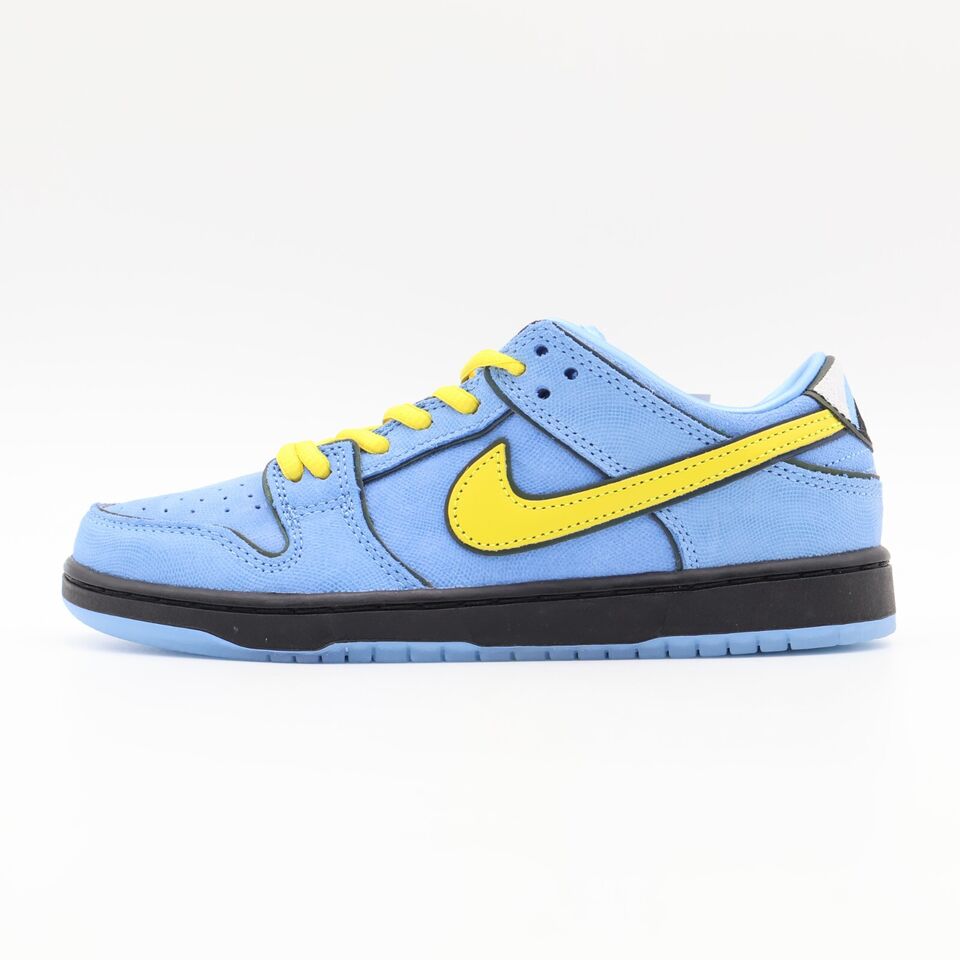 The Powerpuff Girls Nike SB PS Dunk Low Pro QS Bubbles Blue Yellow